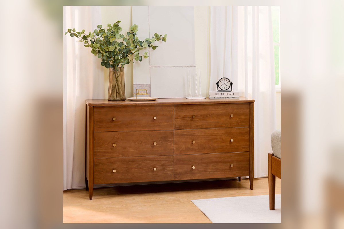 Plank and Beam Harbor 6-drawer dresser in solid wood finish
